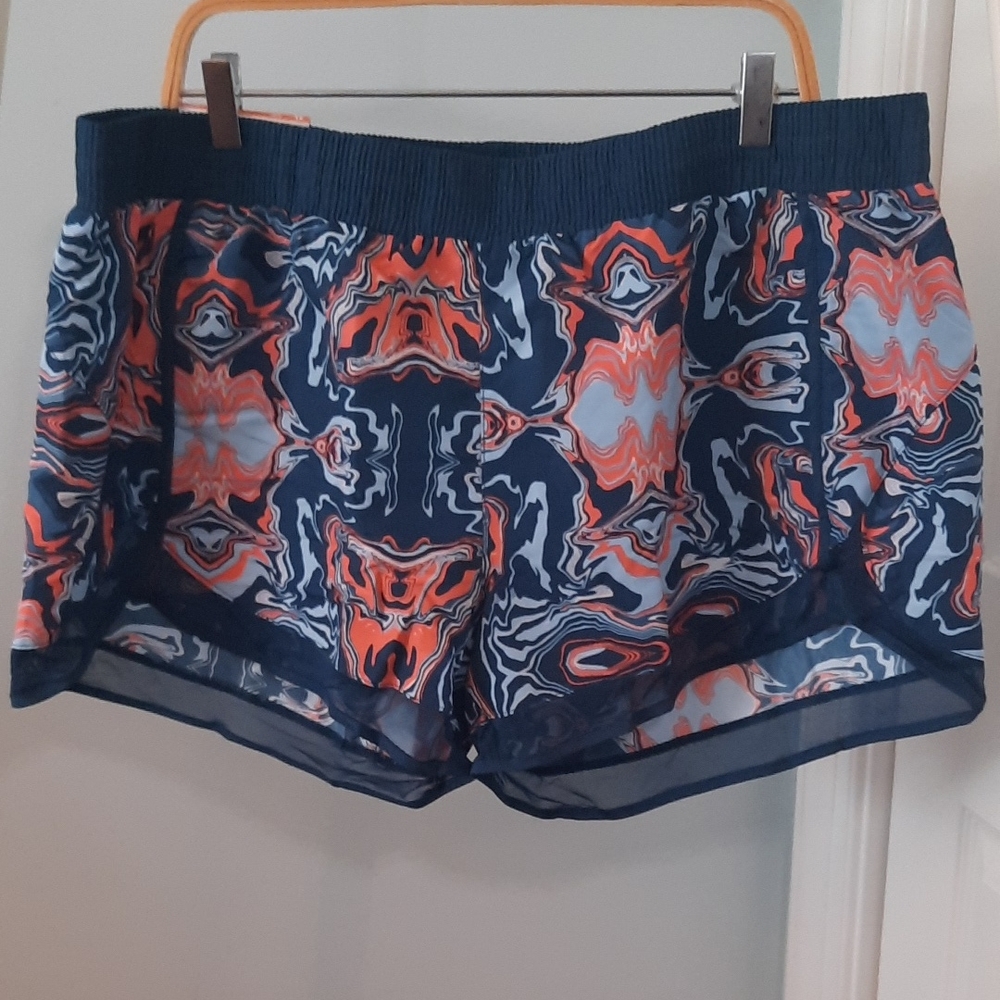 NWT Crane Marbled Performance Shorts sz XL